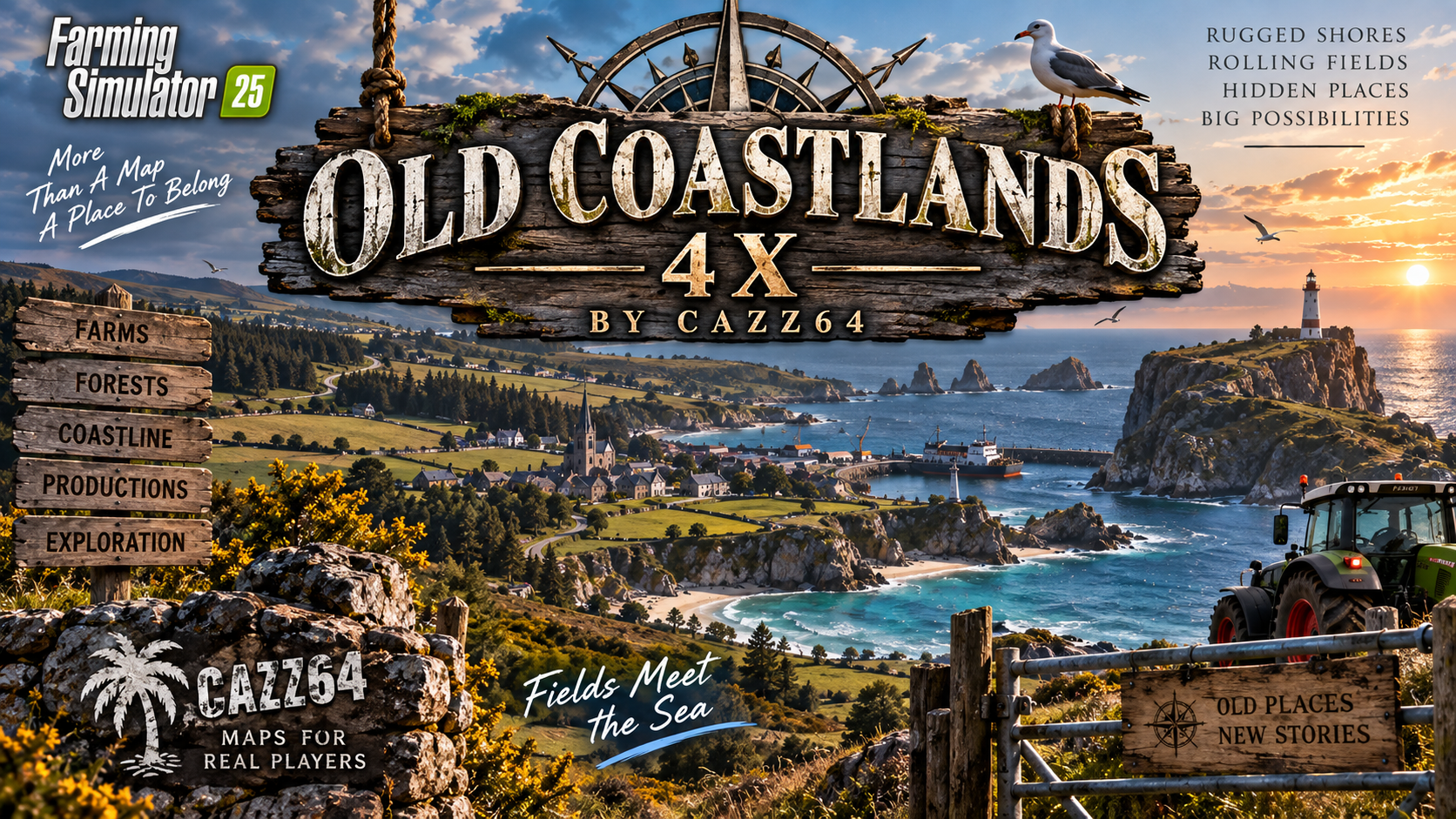 Old Coastlands 4x release artwork
