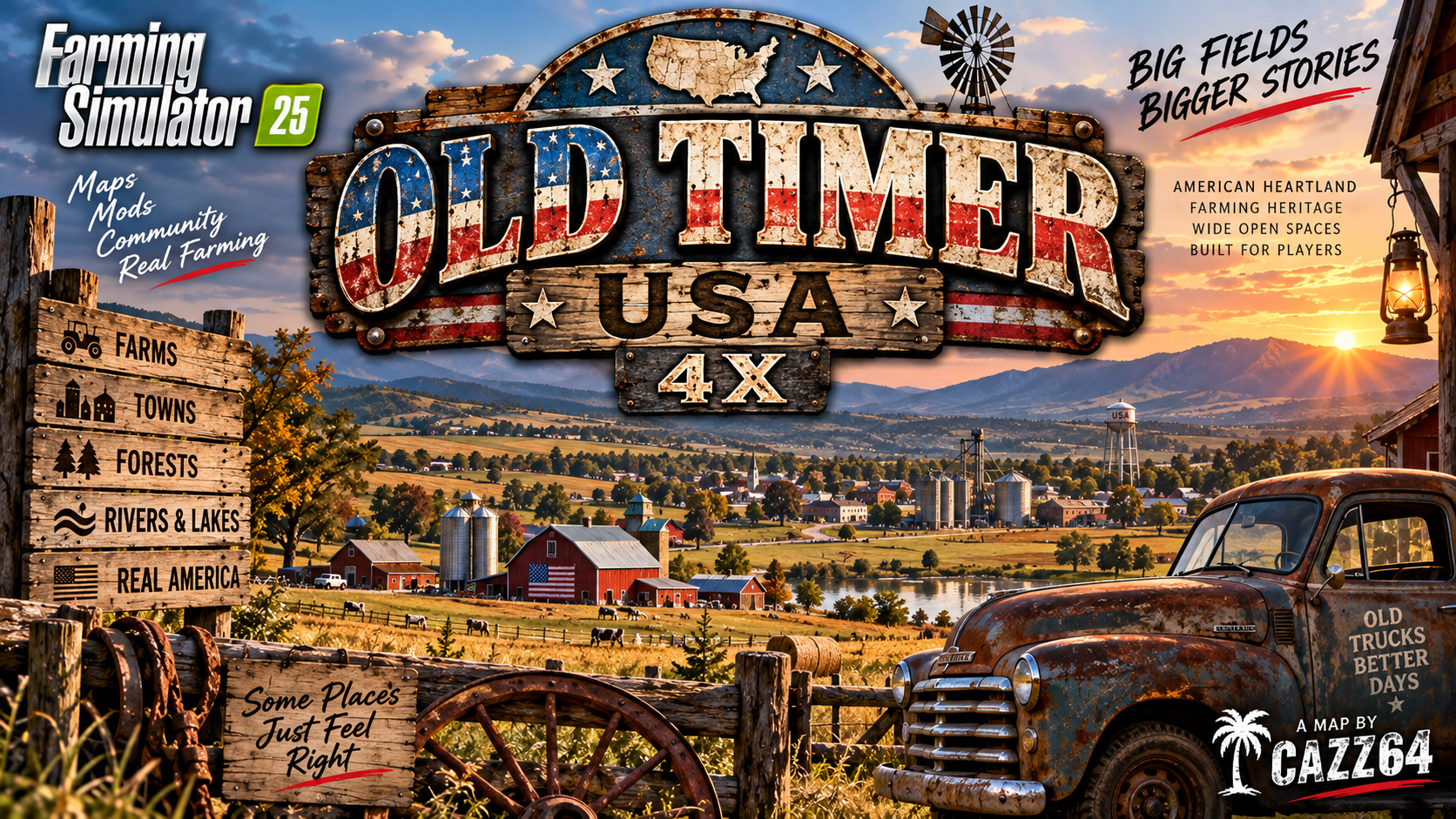 Old Timer’s USA 4x release artwork
