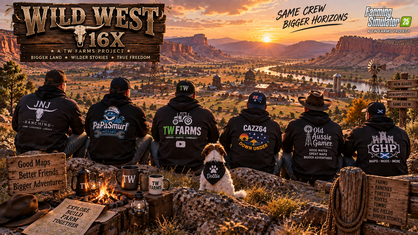 Wild West 16x release artwork