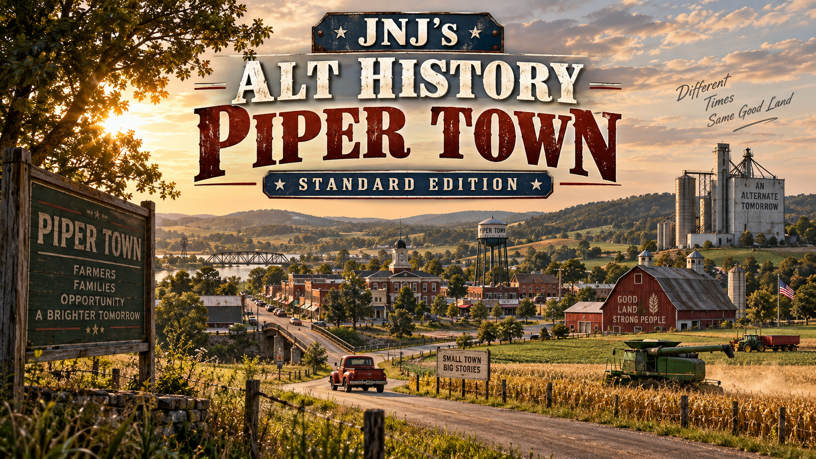 Alt History Piper Town release artwork