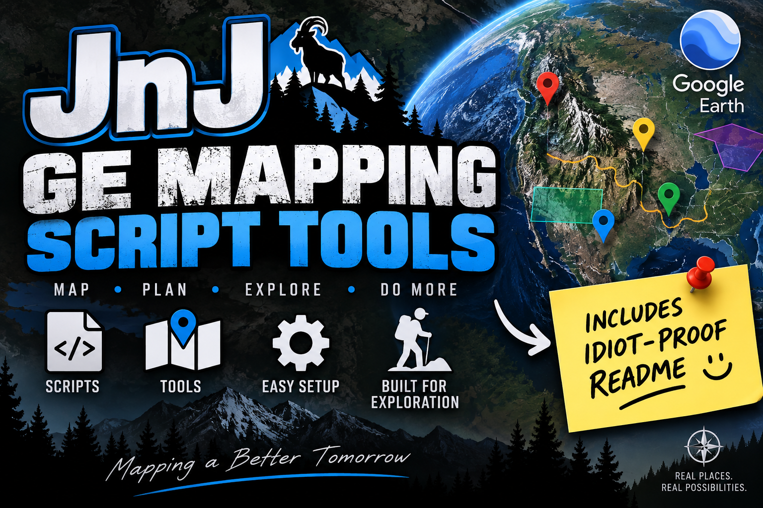JNJ Map Making Tools release artwork