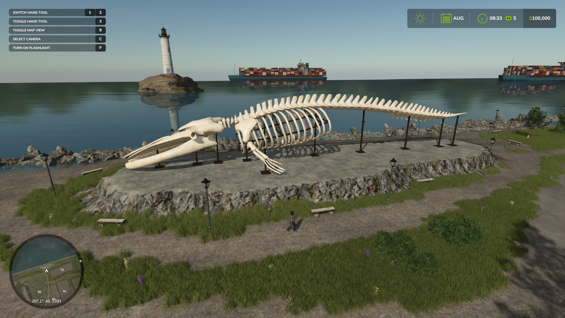 Coastal landmarks