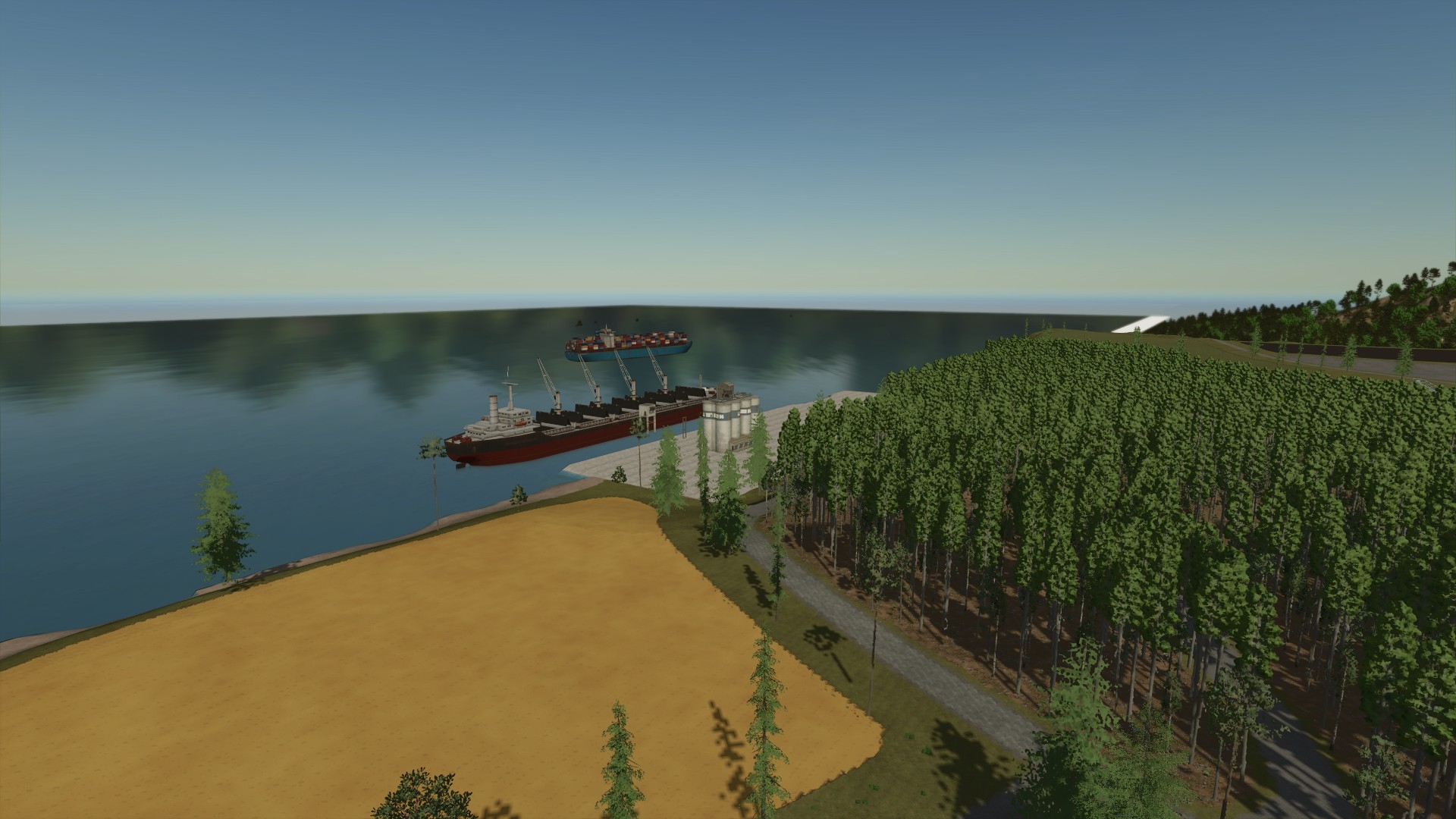 Coastline and shipping