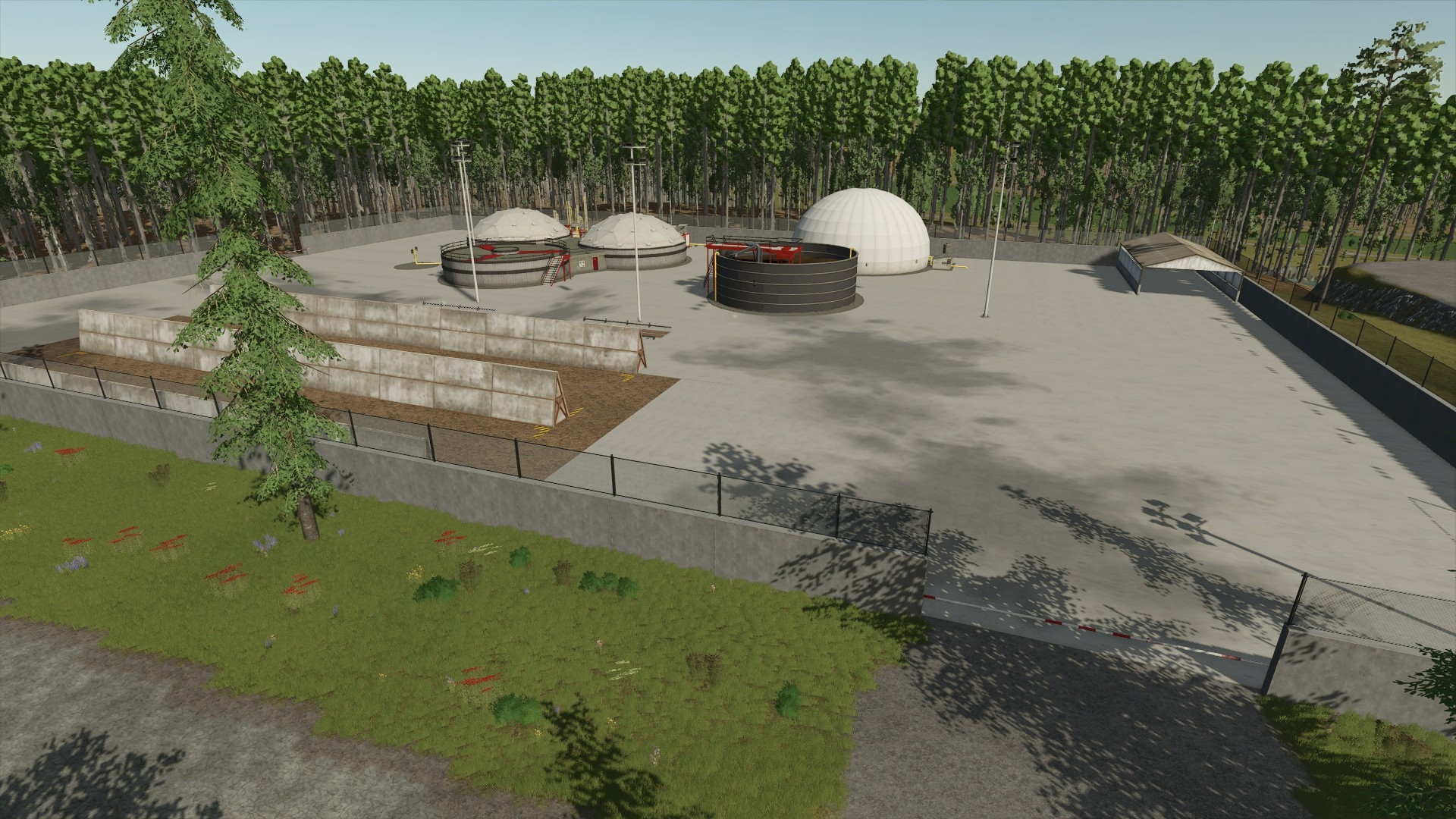 Production yard