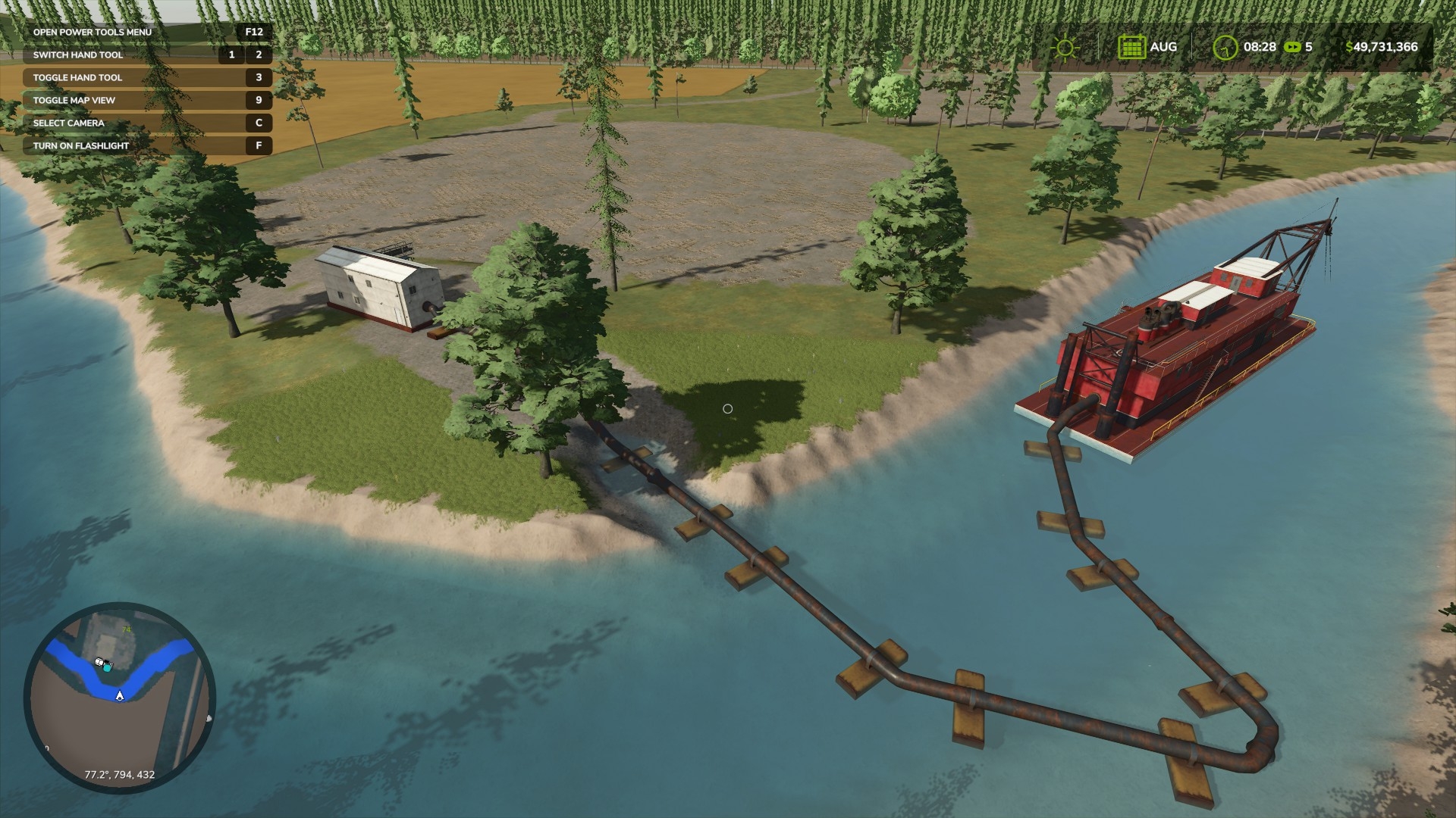 Riverside industry