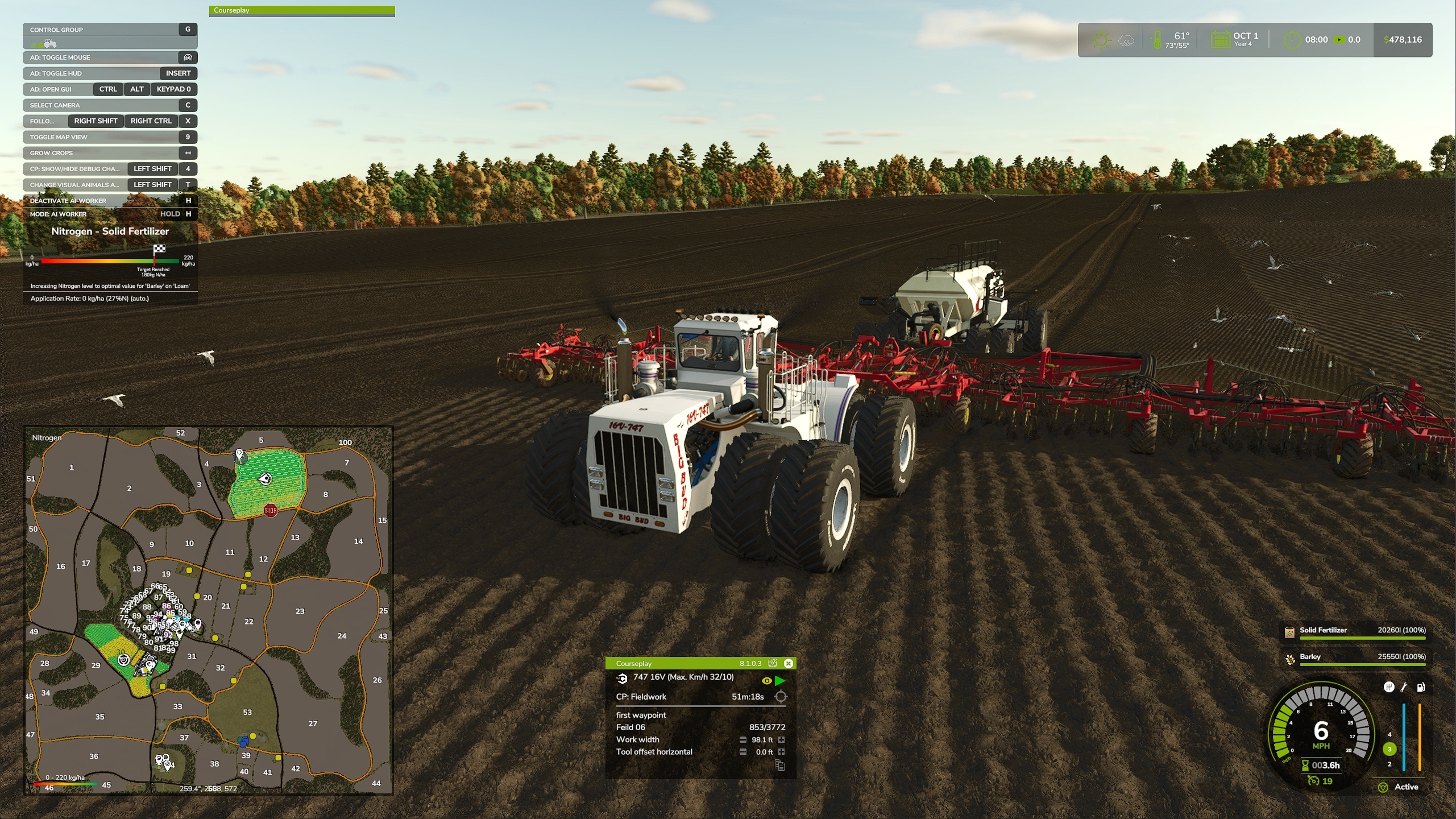 Field work in Piper Town