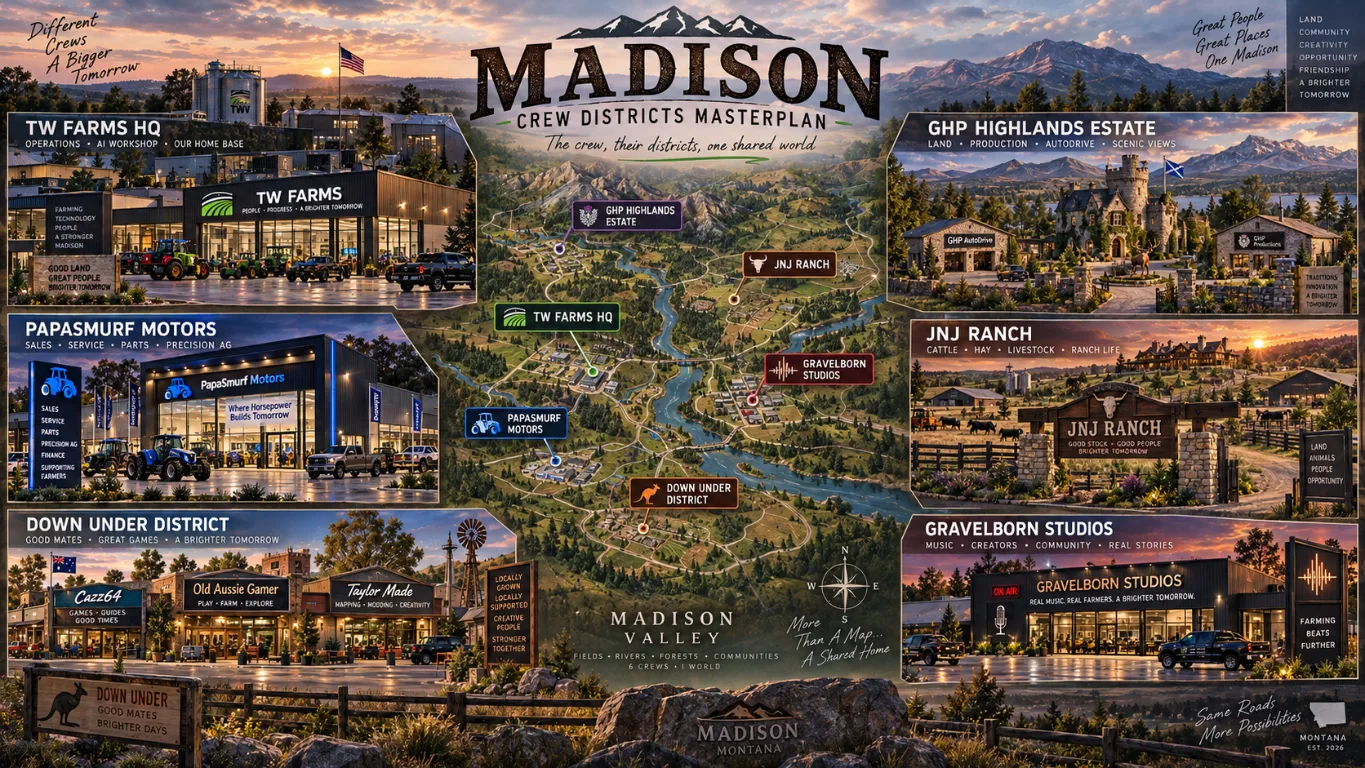 Madison Valley crew districts masterplan overview