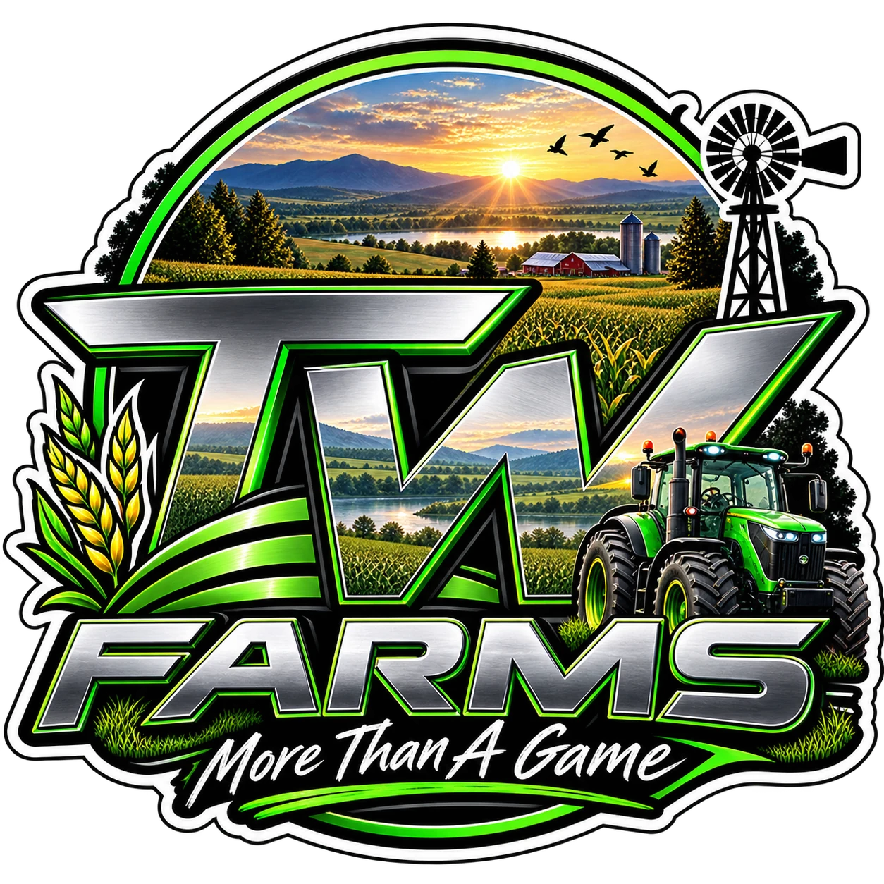 TW Farms More Than A Game emblem
