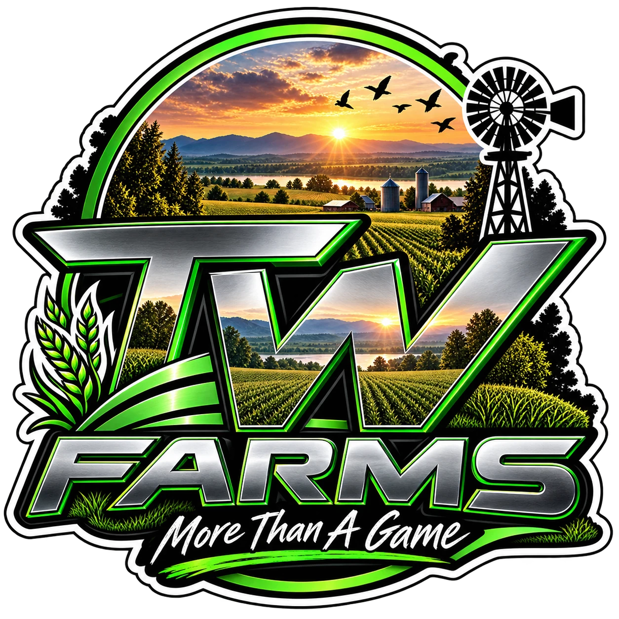 TW Farms More Than A Game emblem